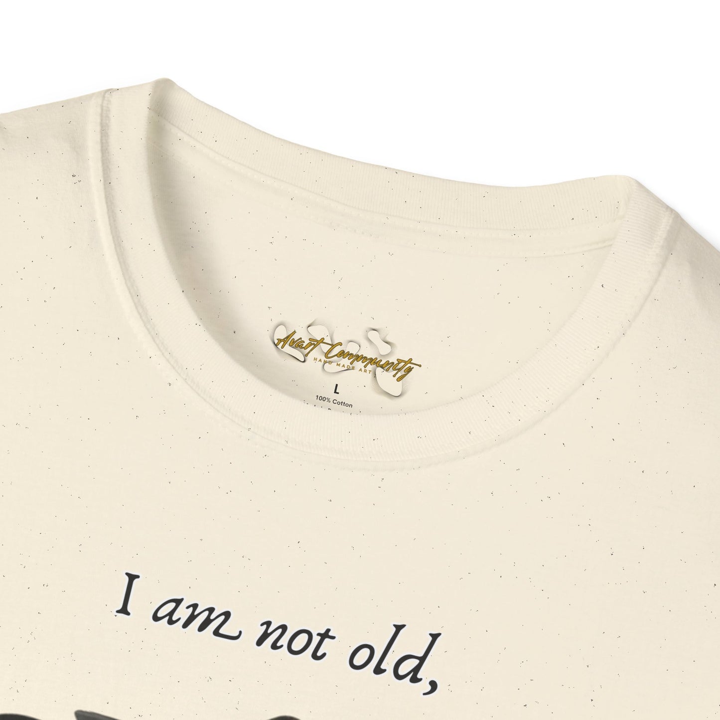 I am vintage by A Valadez / Unisex Softstyle T-Shirt