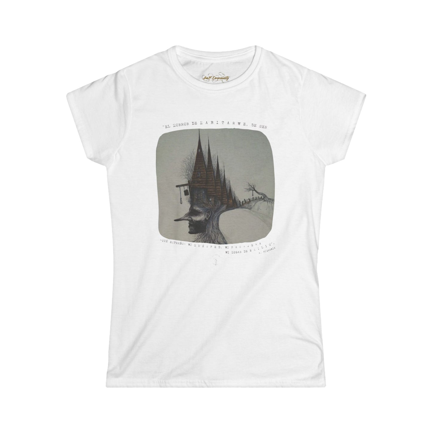 The wizard/ By Jav Corven/ Women's Softstyle Tee