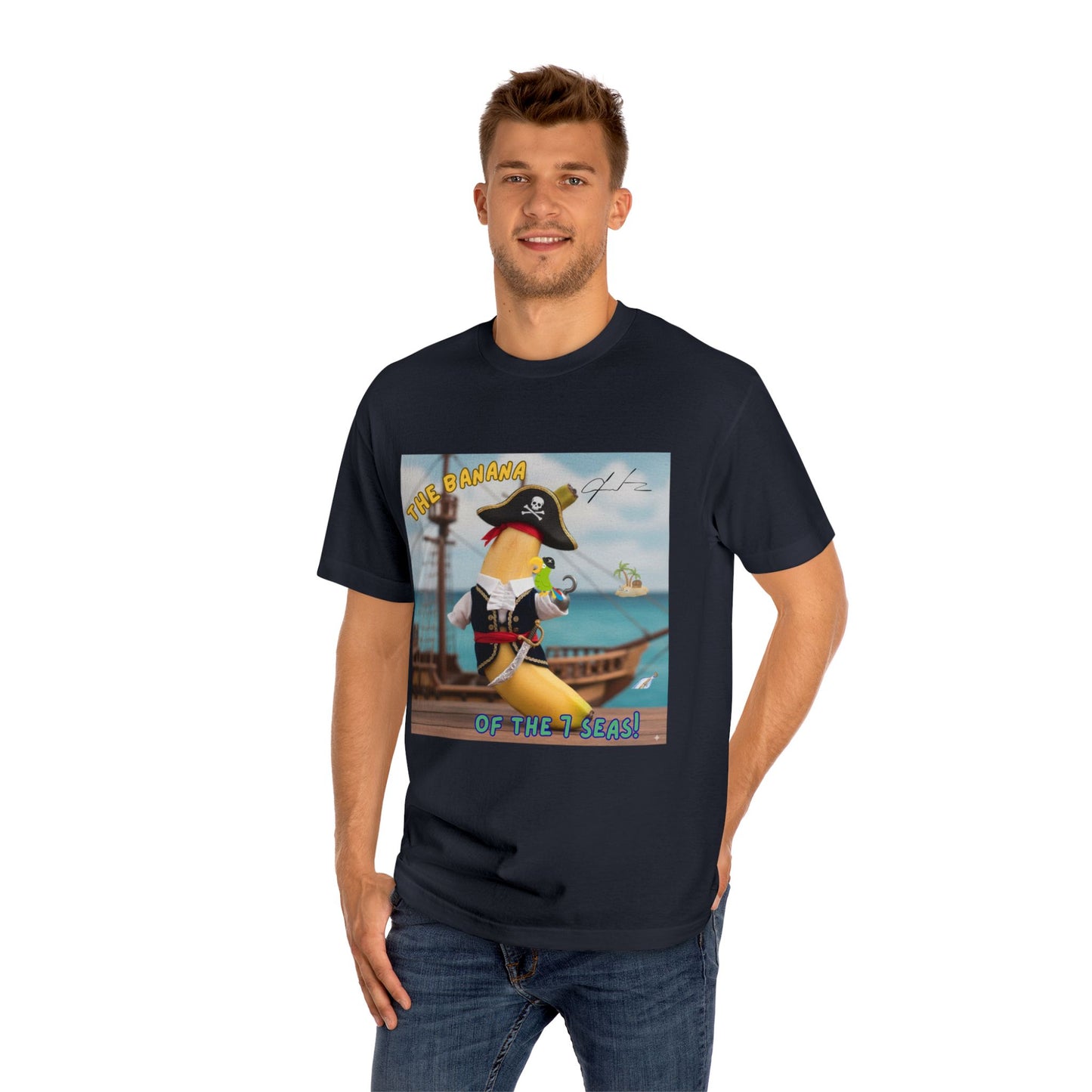 The banana of the 7 seas/ By A Valadez/ Unisex Classic Tee