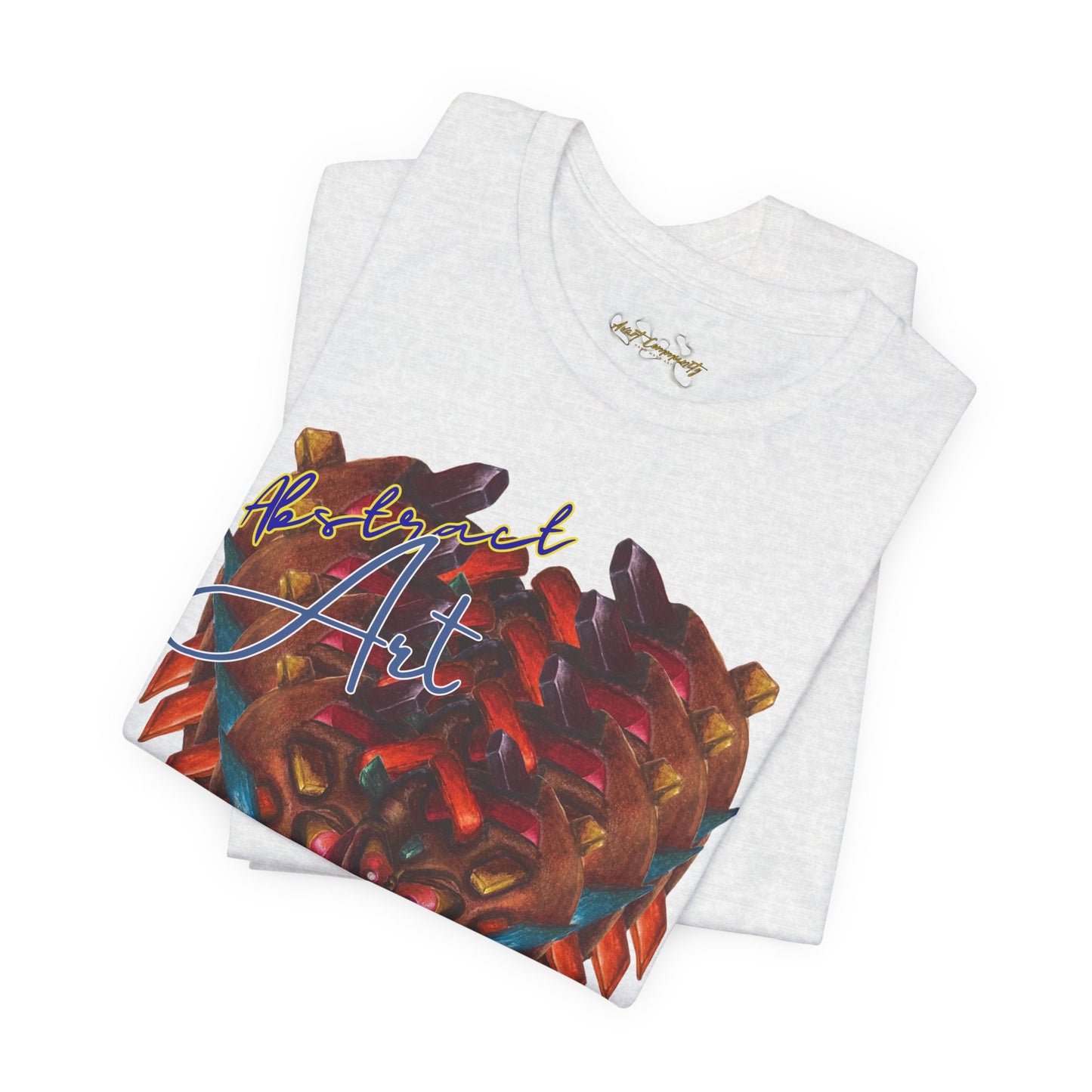 Angry boy abstract/ By A Valadez/ Unisex Jersey Short Sleeve Tee