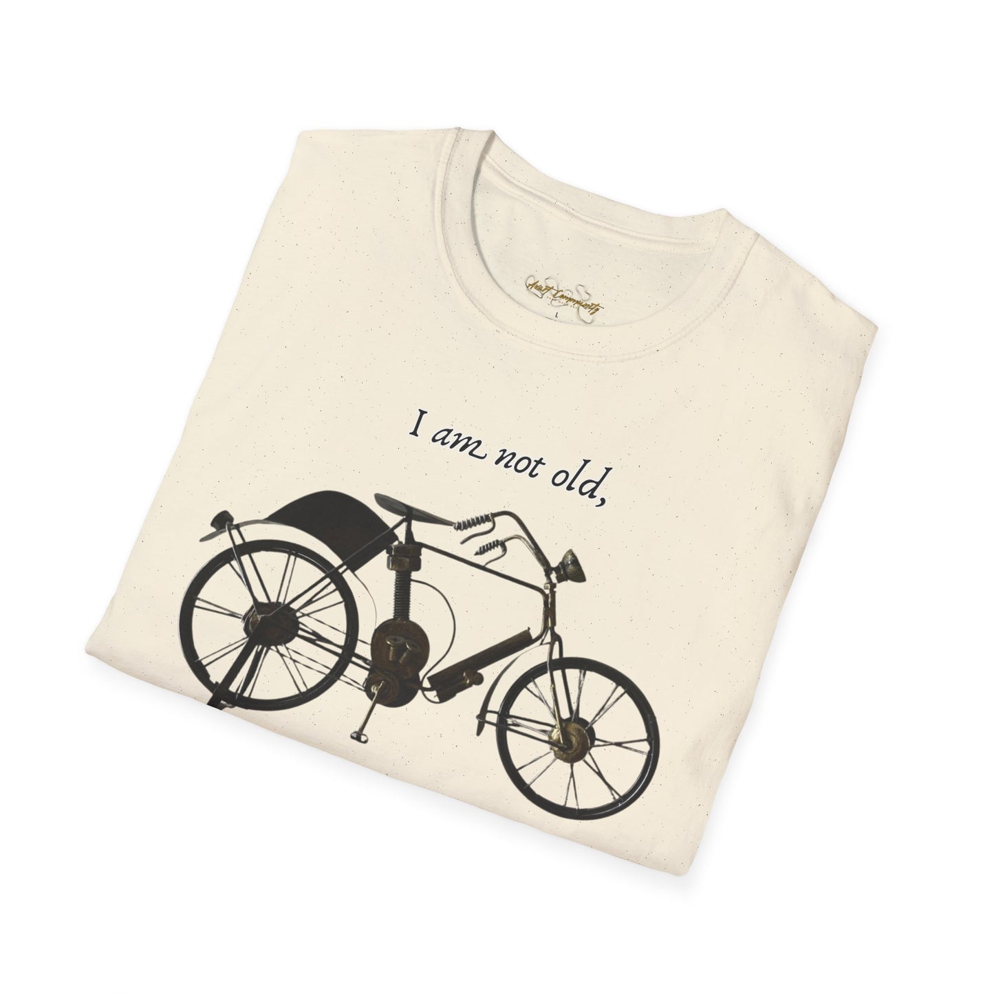 I am vintage by A Valadez / Unisex Softstyle T-Shirt