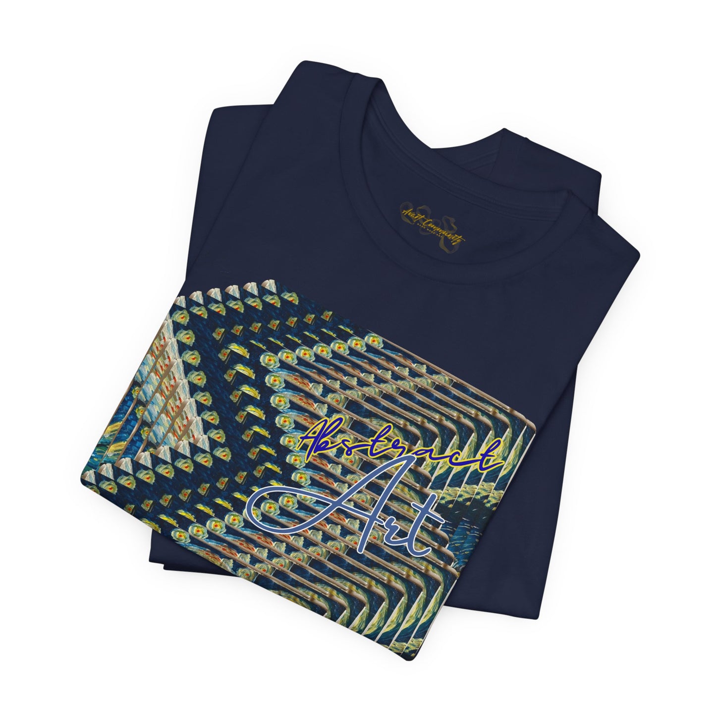 Abstract Starry Night / By A Valadez / Unisex Jersey Short Sleeve Tee