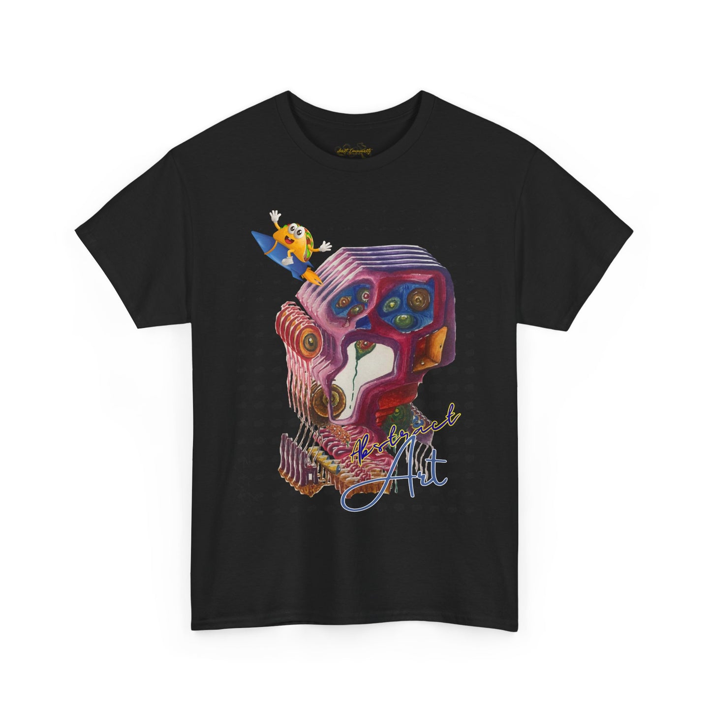 Surprised abstract/ By A Valadez/ Unisex Heavy Cotton Tee