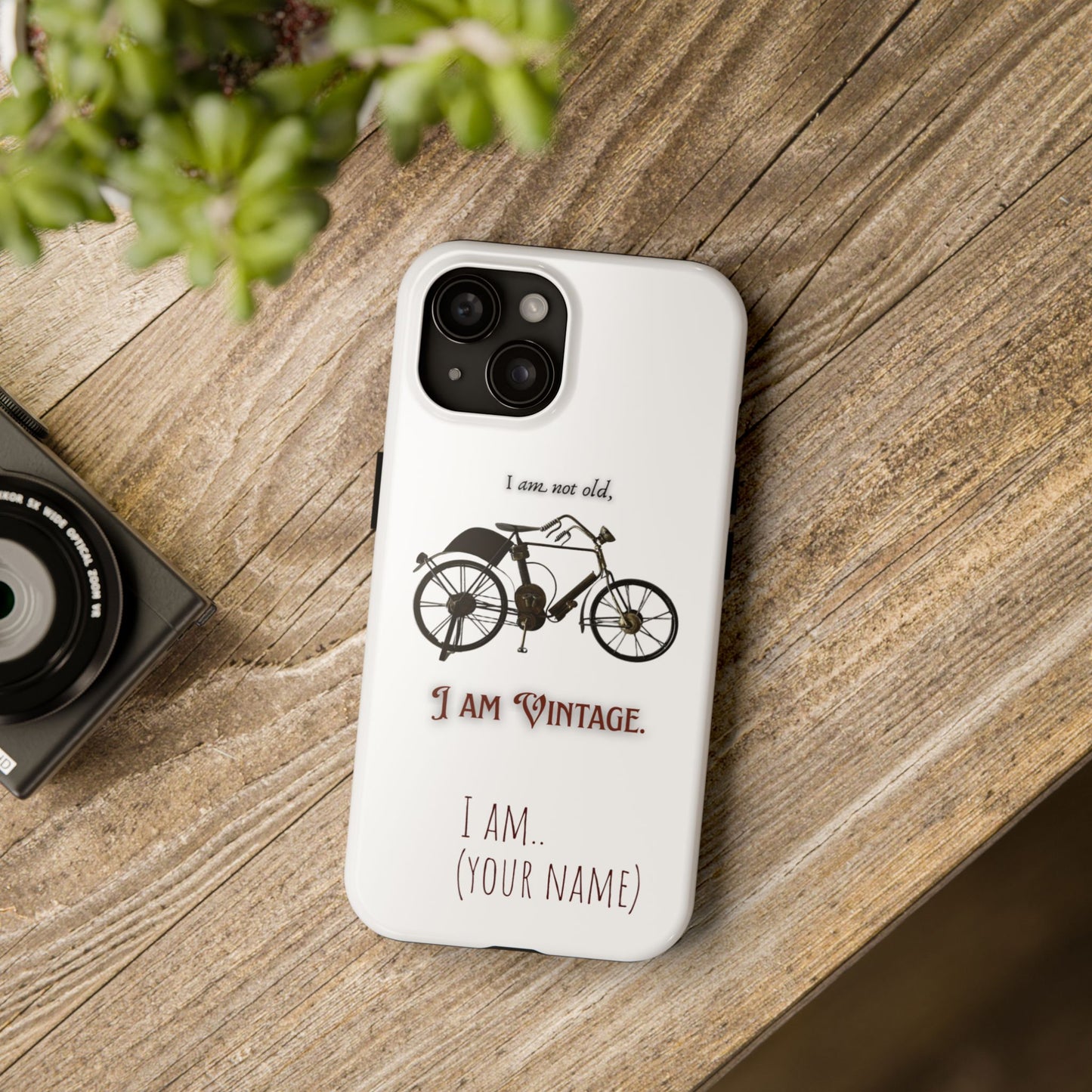 I am a vintage by A Valadez / Tough Phone Cases