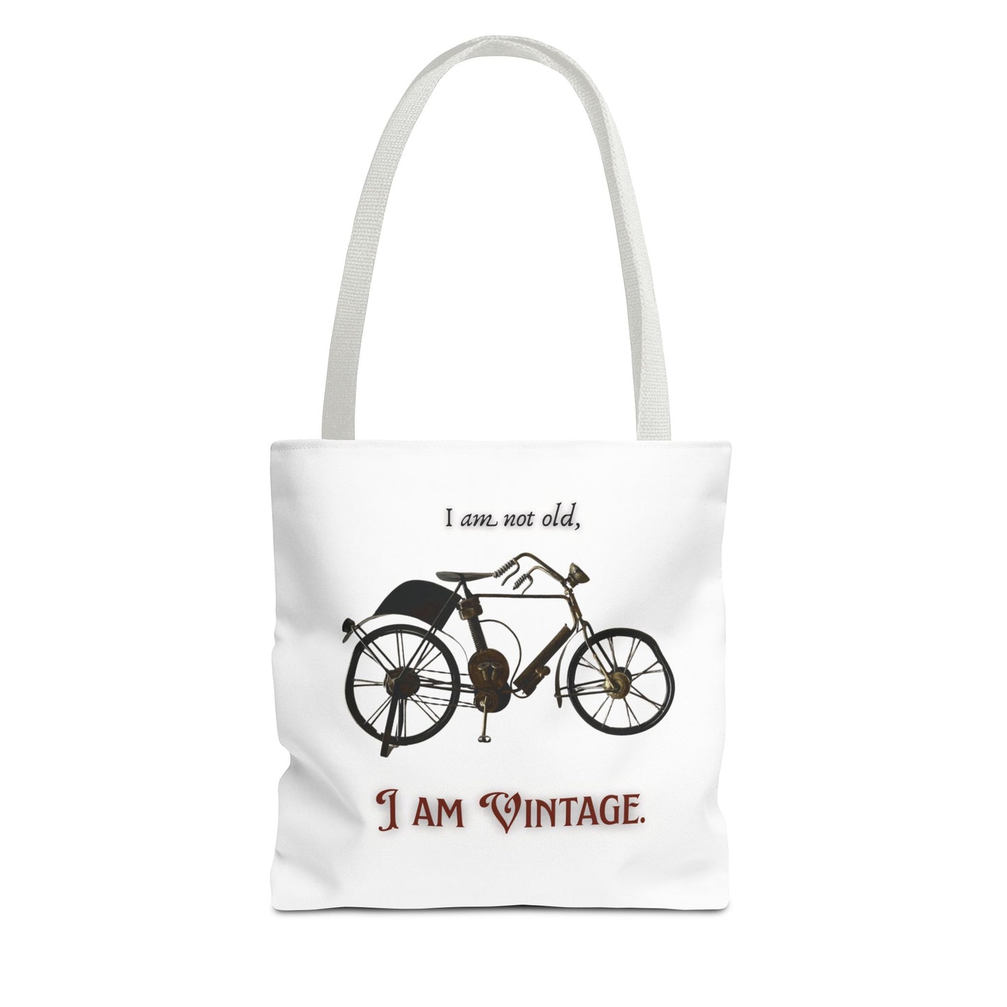 I am vintage / by A Valadez / Tote Bag (AOP)