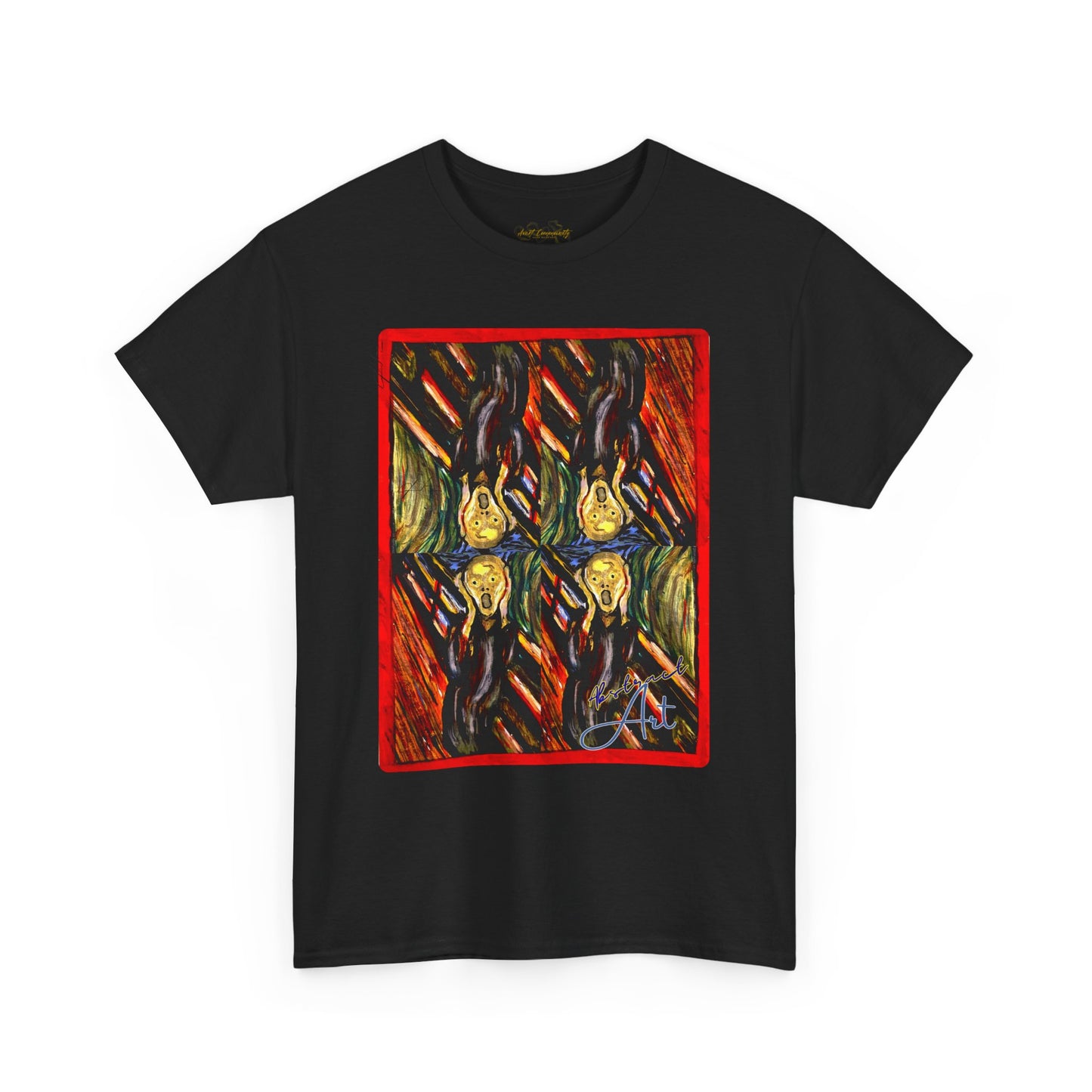 Abstract Screming / By A Valadez / Unisex Heavy Cotton Tee