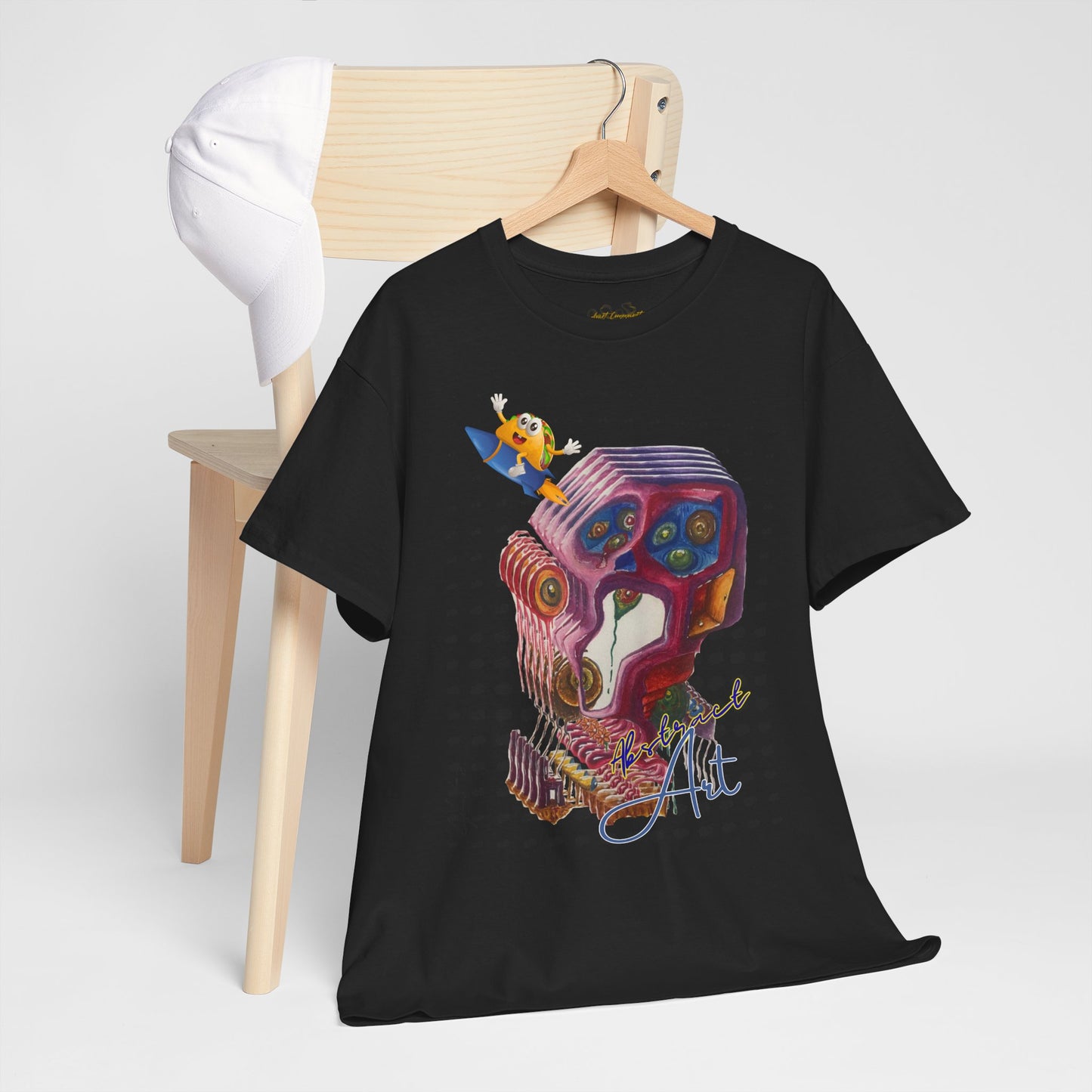 Surprised abstract/ By A Valadez/ Unisex Heavy Cotton Tee