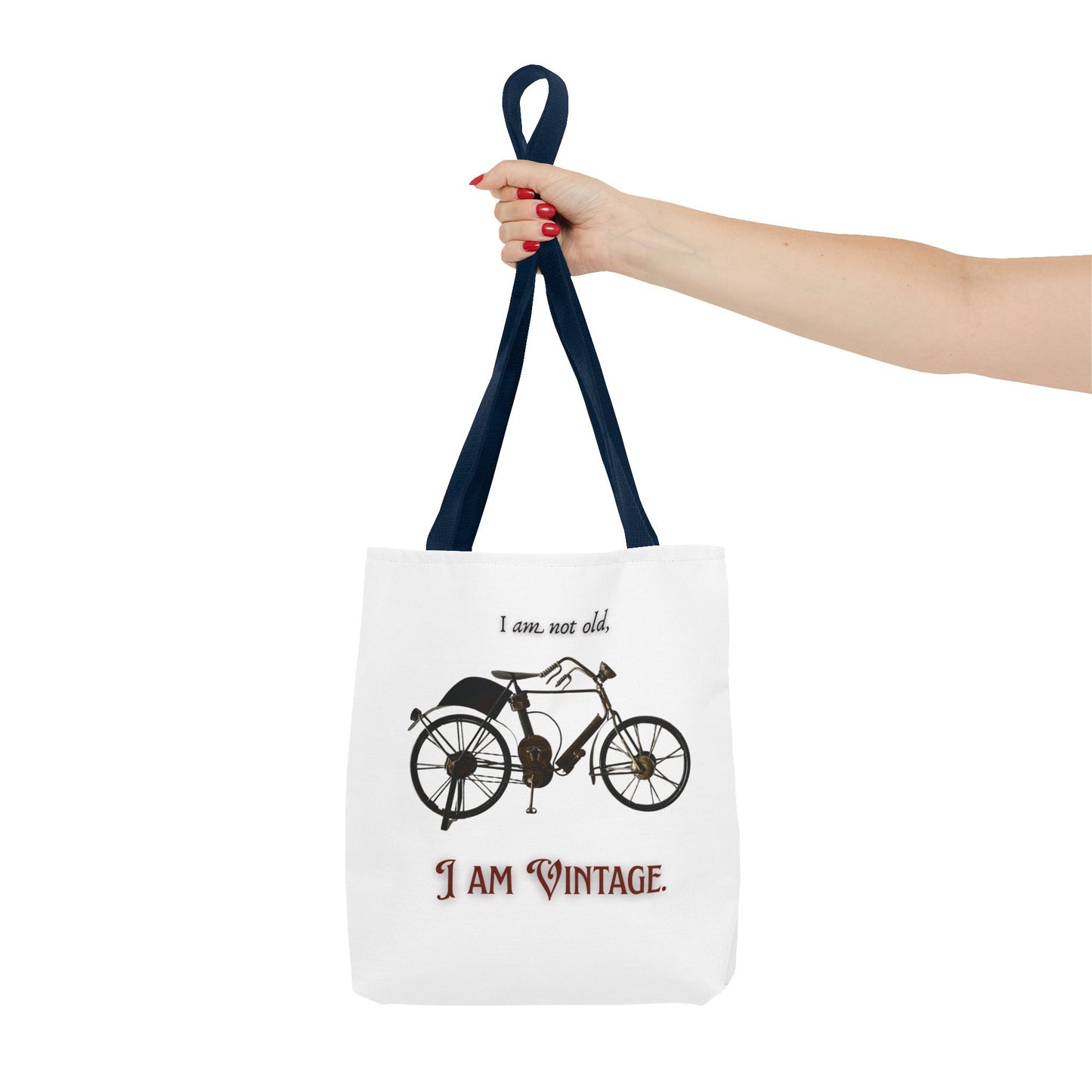 I am vintage / by A Valadez / Tote Bag (AOP)