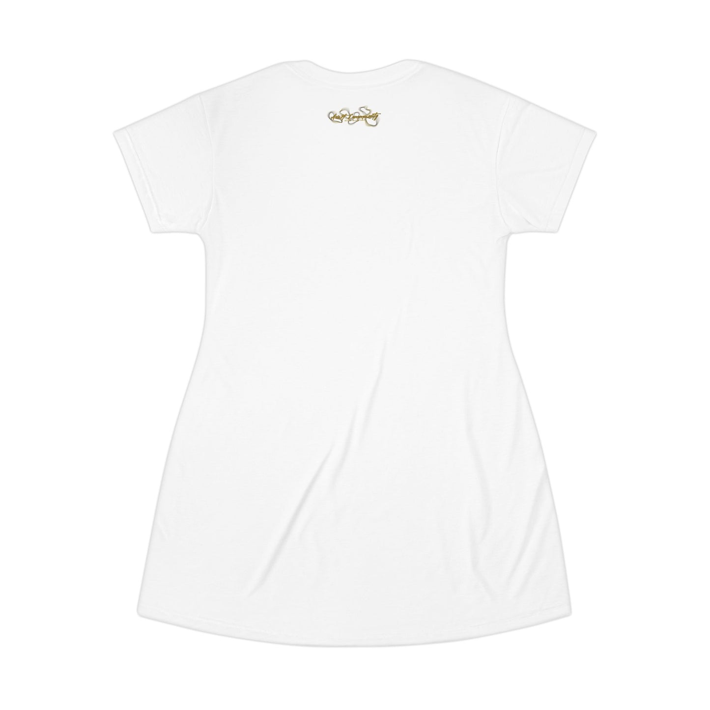 The collage/ By A Valadez/ T-Shirt Dress (AOP)