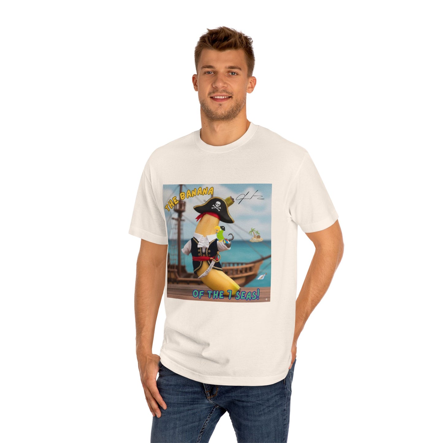 The banana of the 7 seas/ By A Valadez/ Unisex Classic Tee