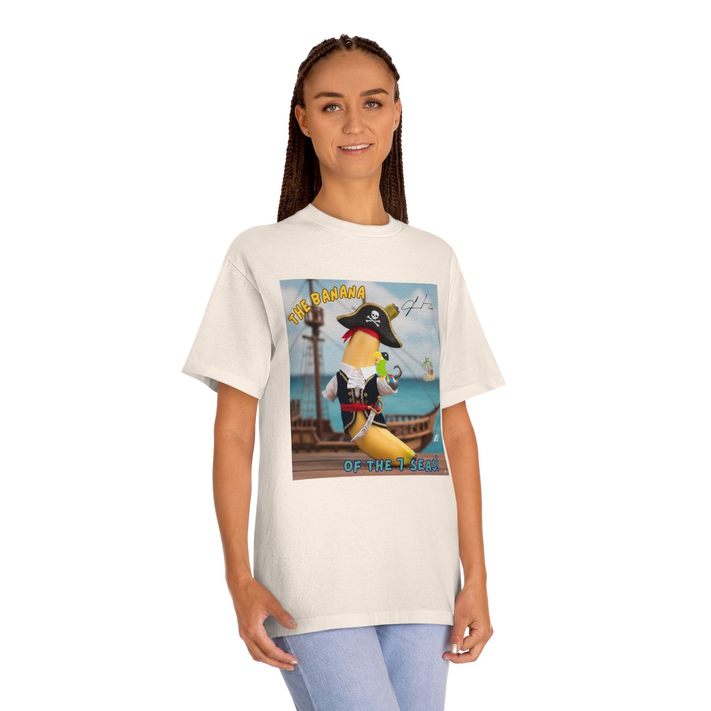 The banana of the 7 seas/ By A Valadez/ Unisex Classic Tee