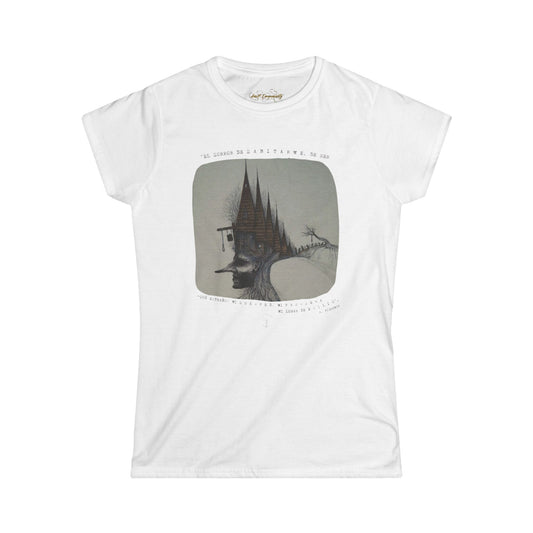 The wizard/ By Jav Corven/ Women's Softstyle Tee