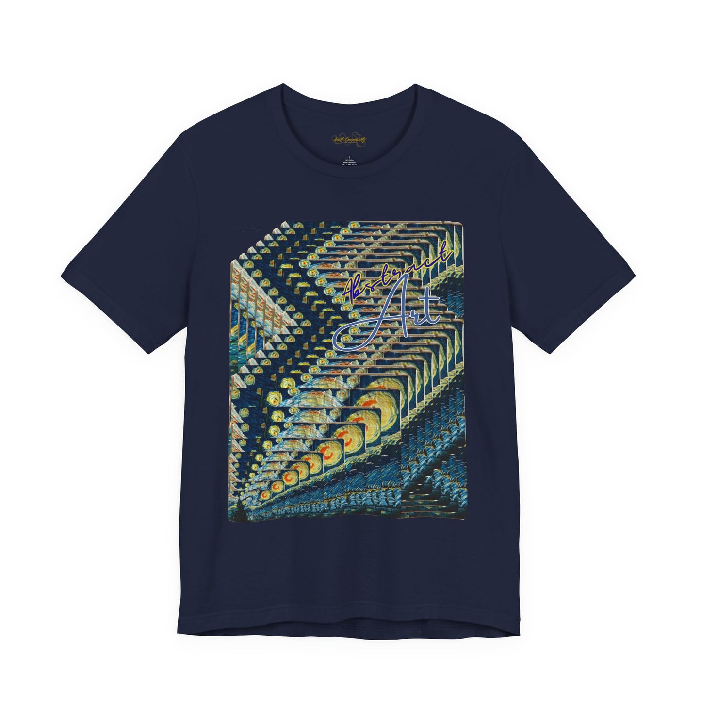 Abstract Starry Night / By A Valadez / Unisex Jersey Short Sleeve Tee