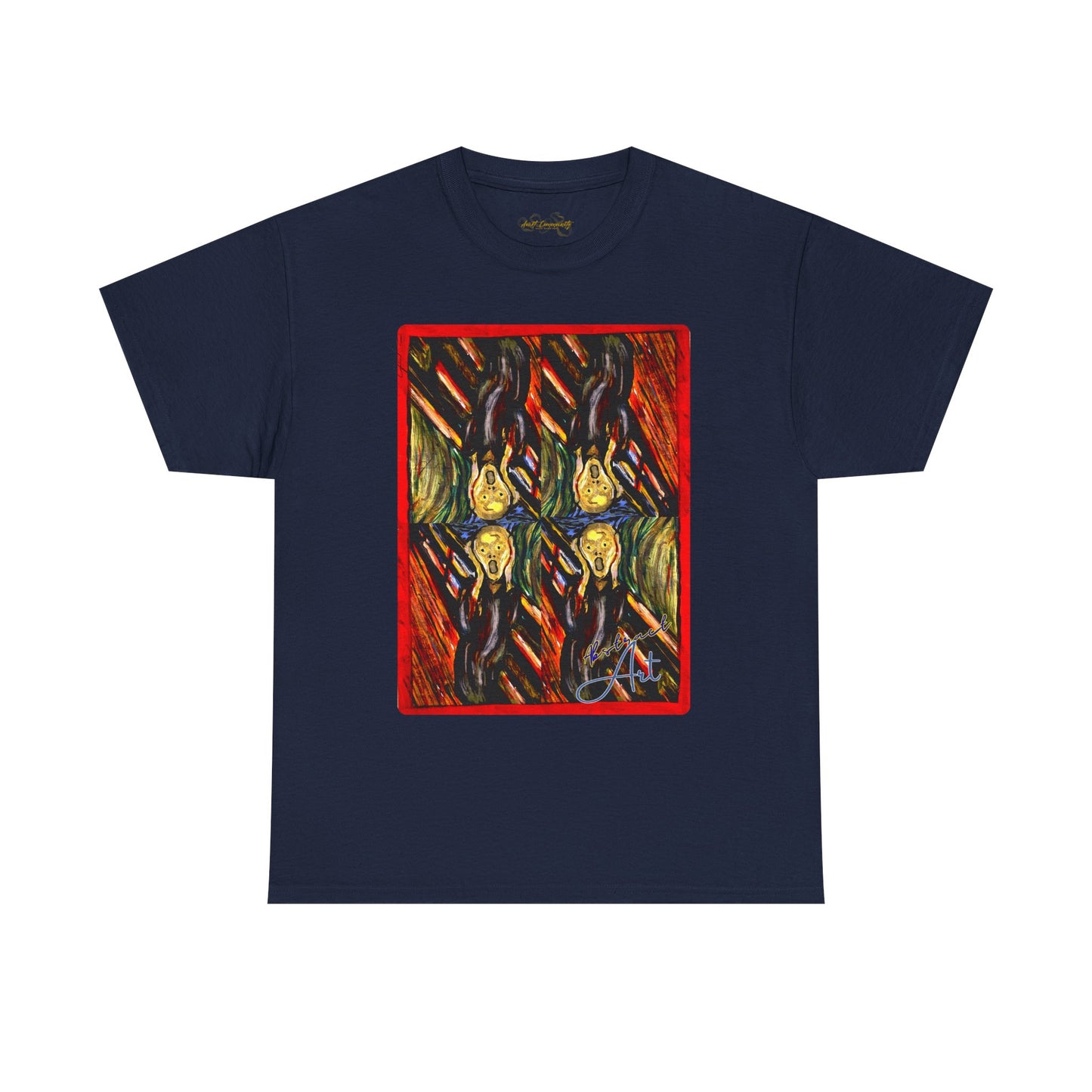 Abstract Screming / By A Valadez / Unisex Heavy Cotton Tee