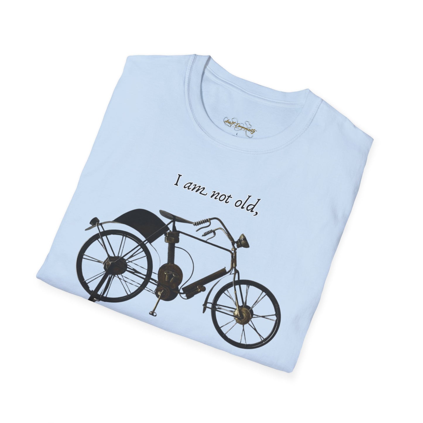 I am vintage by A Valadez / Unisex Softstyle T-Shirt
