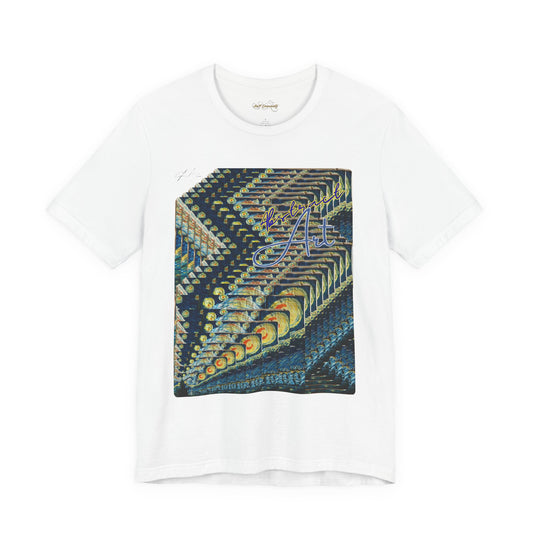 Abstract Starry Night / By A Valadez / Unisex Jersey Short Sleeve Tee