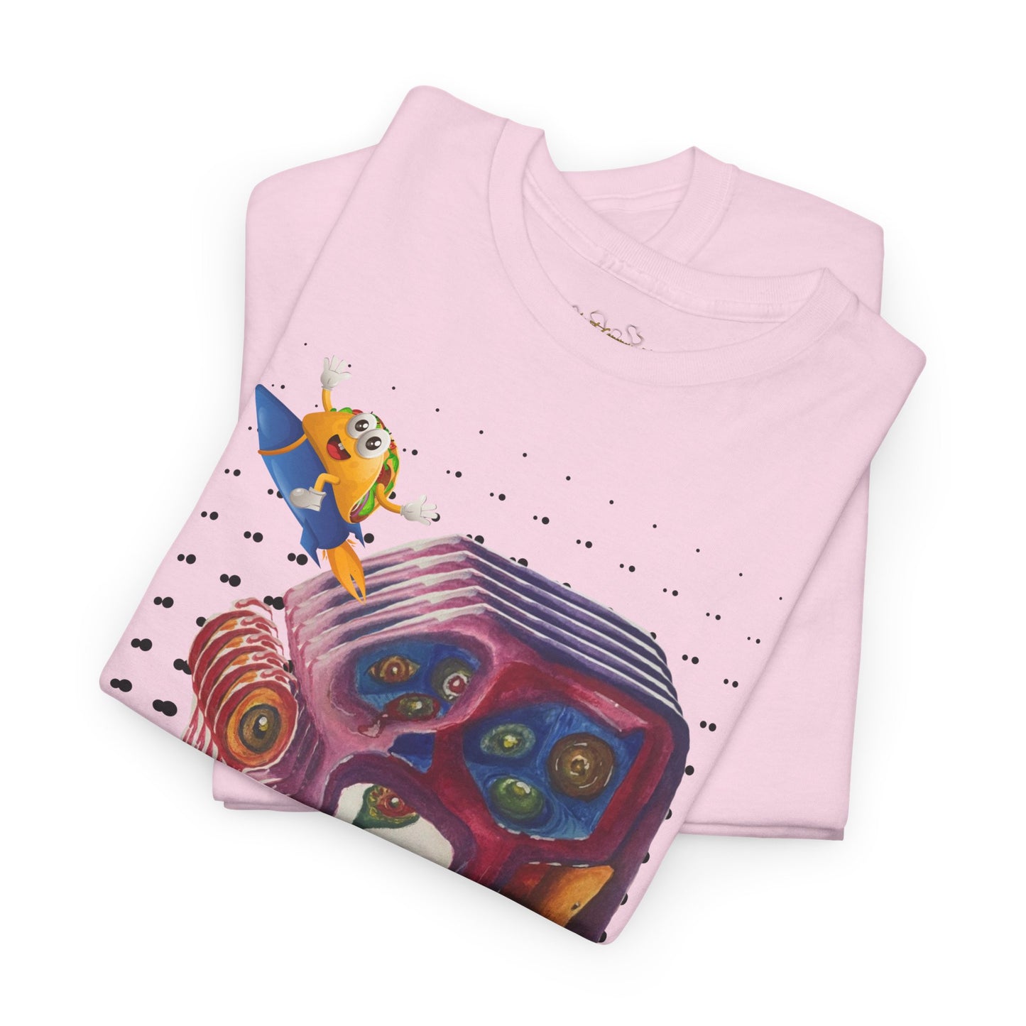 Surprised abstract/ By A Valadez/ Unisex Heavy Cotton Tee