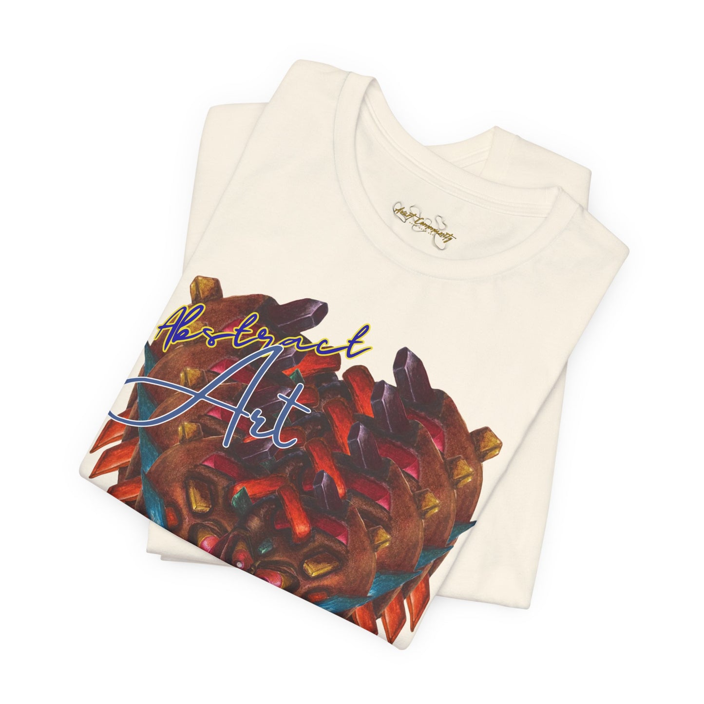 Angry boy abstract/ By A Valadez/ Unisex Jersey Short Sleeve Tee