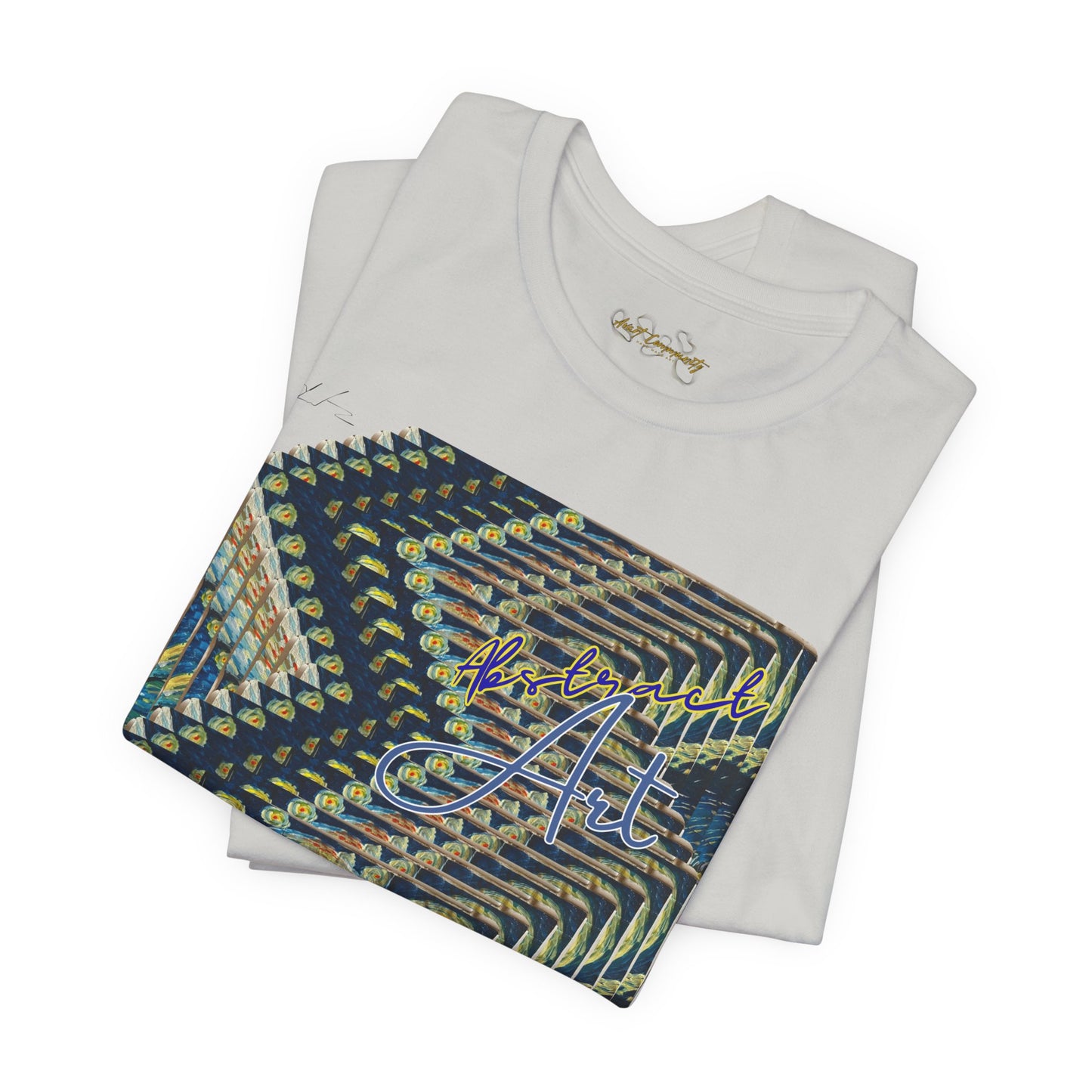 Abstract Starry Night / By A Valadez / Unisex Jersey Short Sleeve Tee