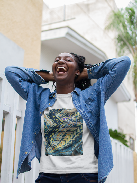 Abstract Starry Night / By A Valadez / Unisex Jersey Short Sleeve Tee