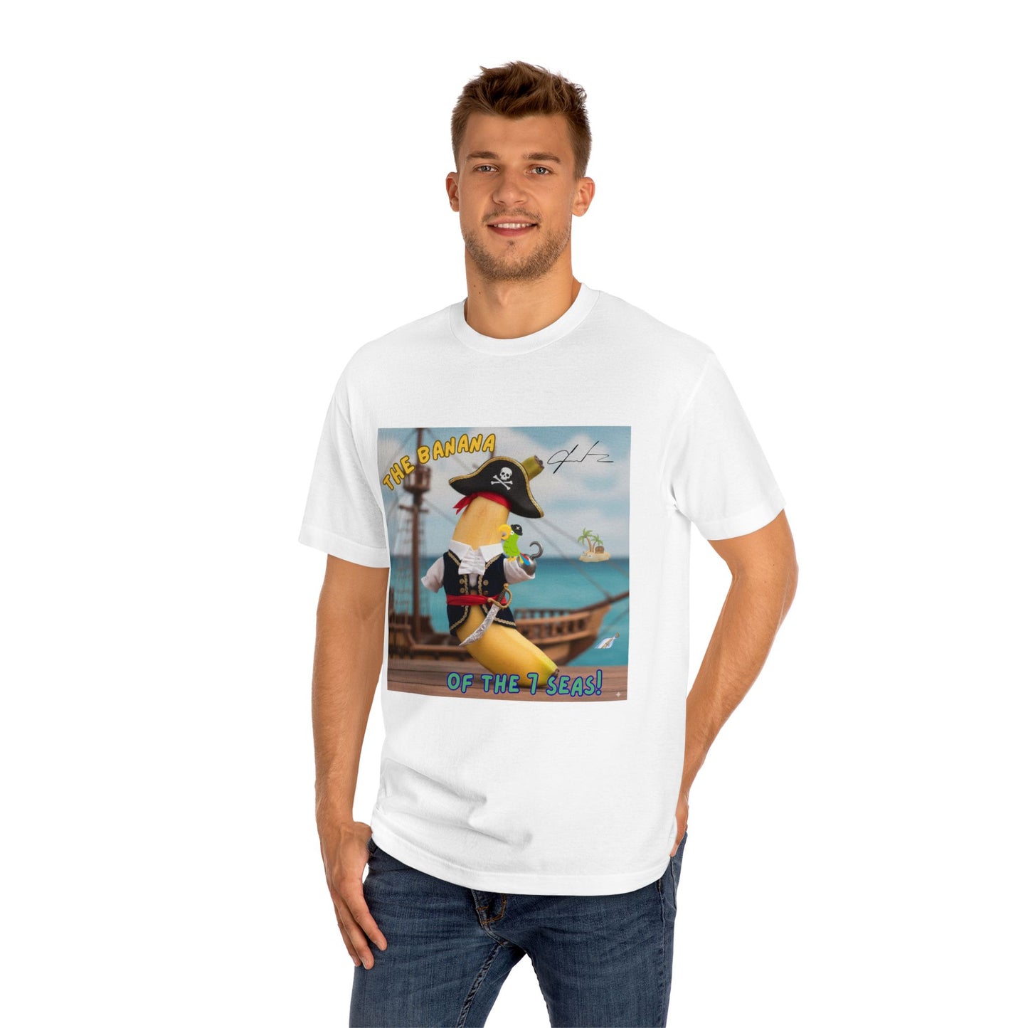 The banana of the 7 seas/ By A Valadez/ Unisex Classic Tee