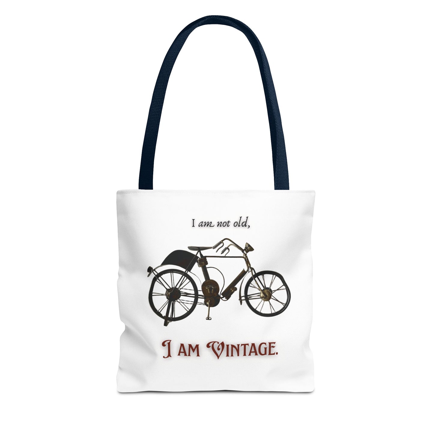 I am vintage / by A Valadez / Tote Bag (AOP)