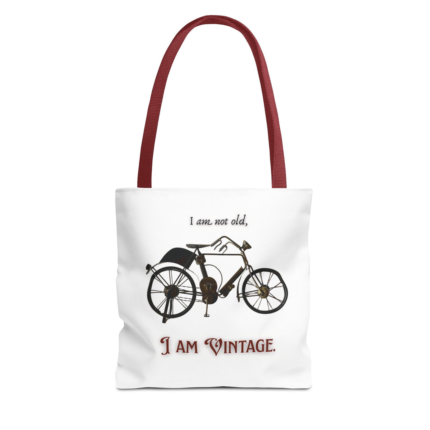 I am vintage / by A Valadez / Tote Bag (AOP)