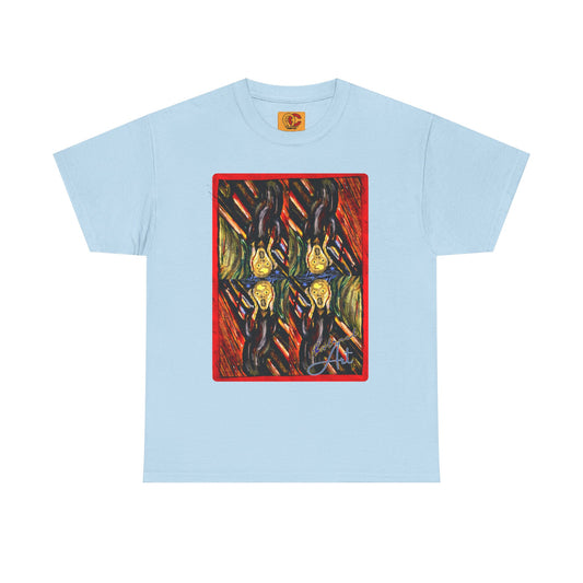 Abstract Screming / By A Valadez / Unisex Heavy Cotton Tee