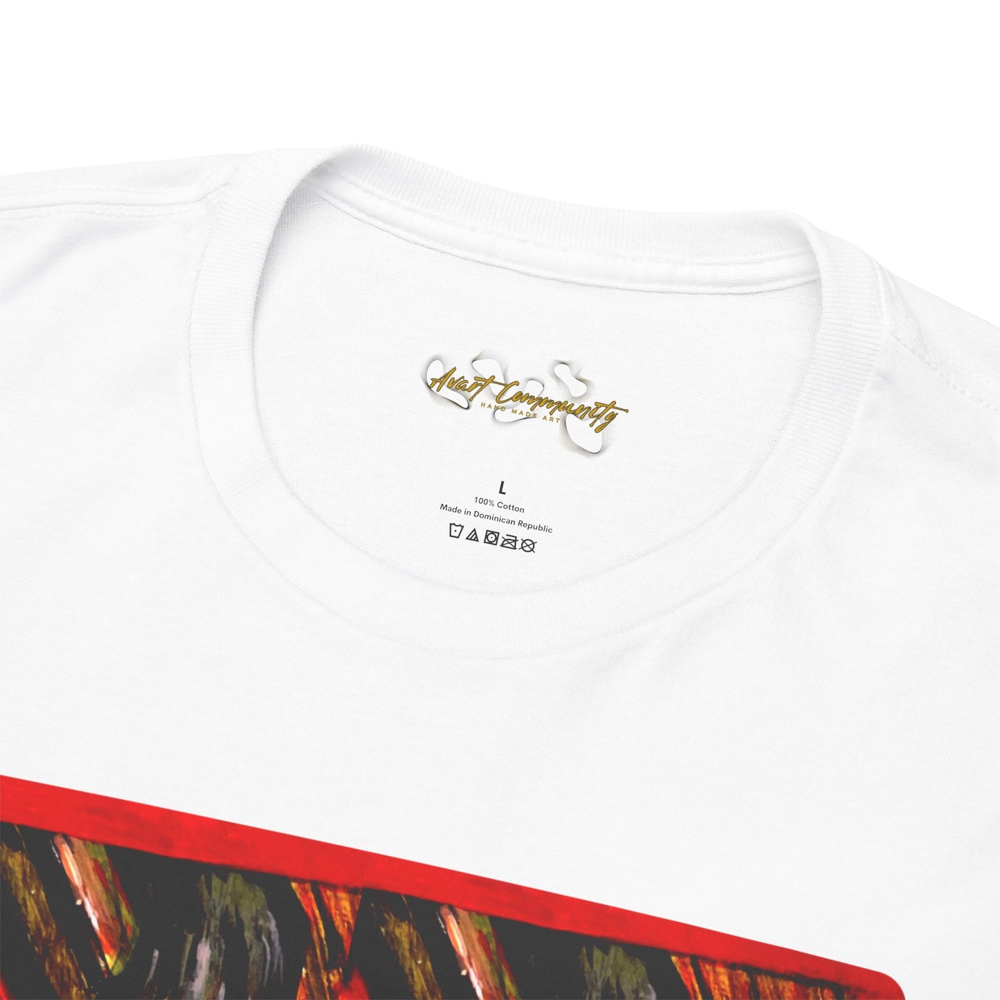 Abstract Screming / By A Valadez / Unisex Heavy Cotton Tee