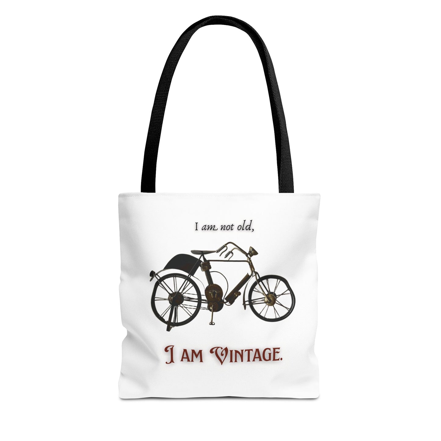 I am vintage / by A Valadez / Tote Bag (AOP)