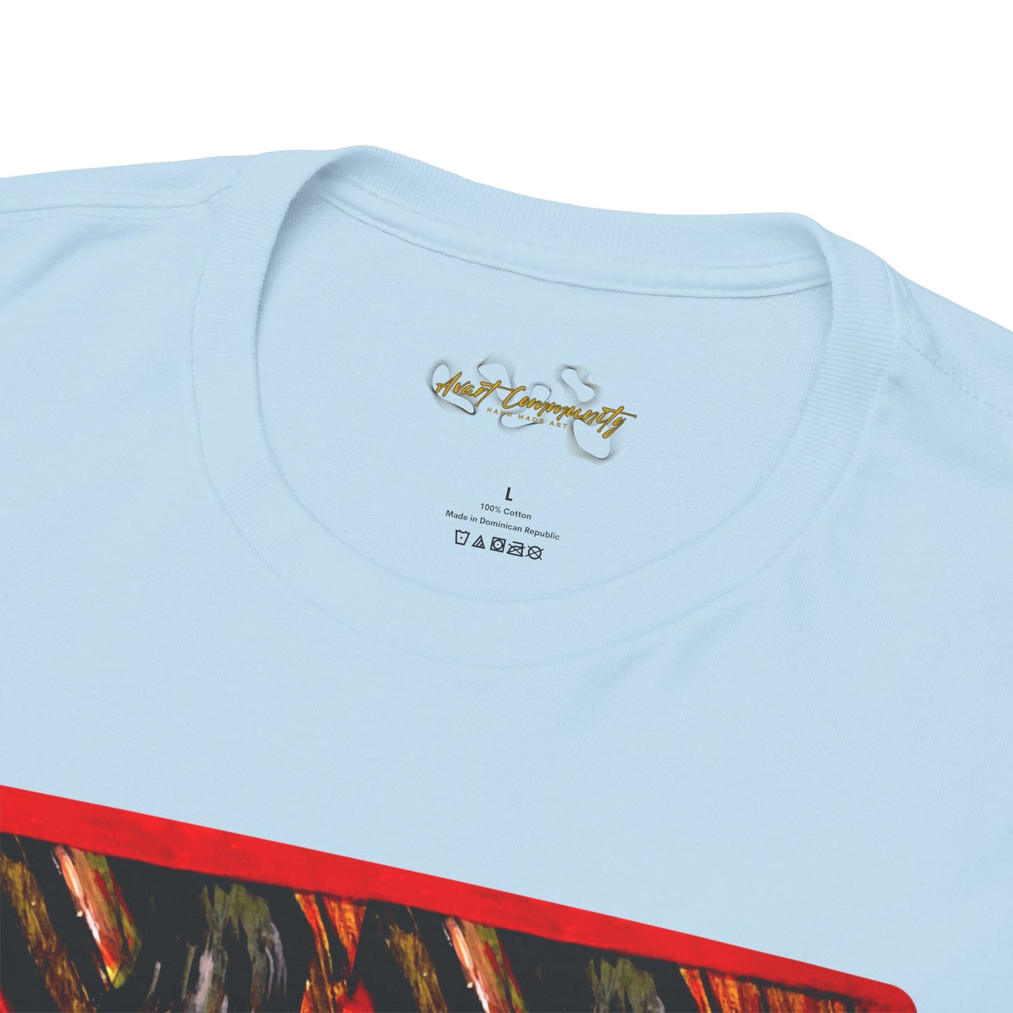 Abstract Screming / By A Valadez / Unisex Heavy Cotton Tee